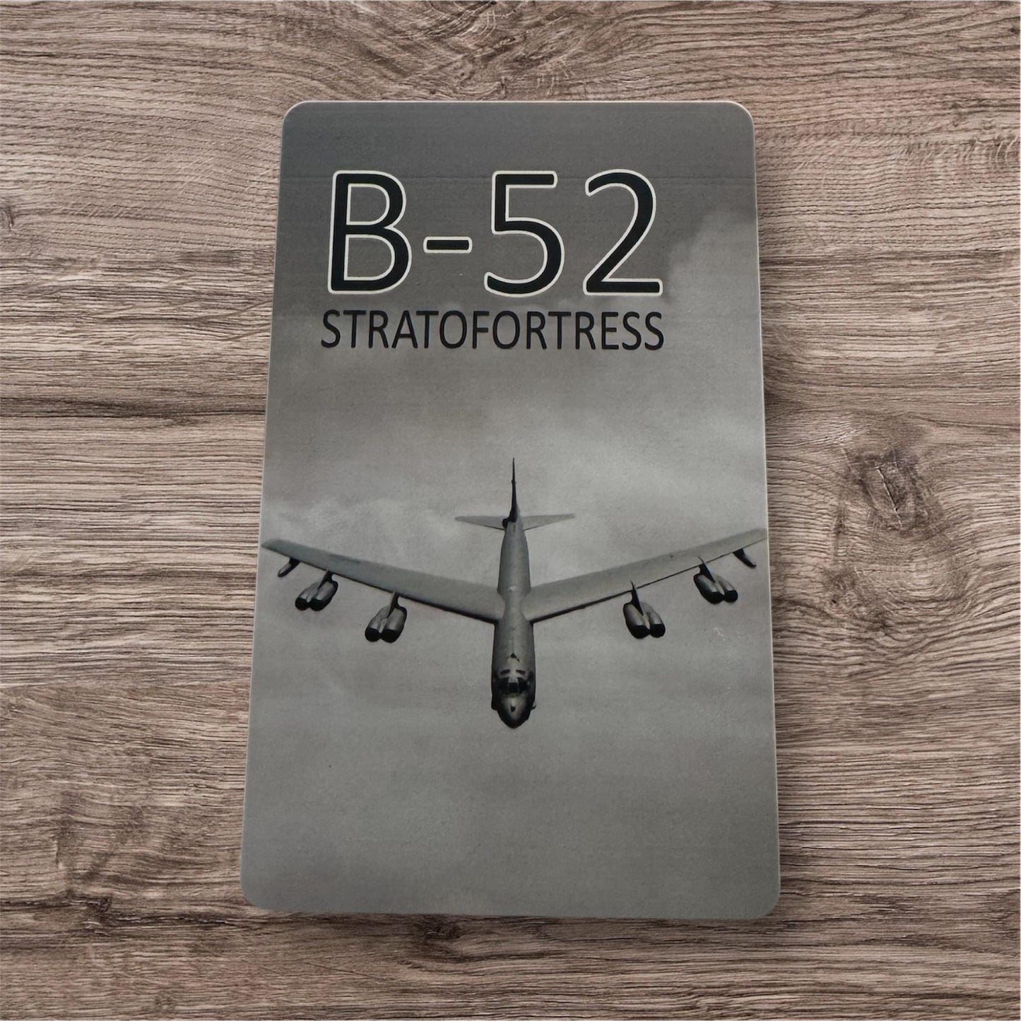 B-52 Stratofortress Trading Card – Military Bomber Collectible | USAF Aviation Gift | Bomber Pilot Card | AvGeek Must-Have | Airshow Gear